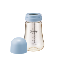 PPSU奶瓶, 藍色, 無奶嘴, 340ml, 1個