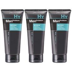 MENTHOLATUM 曼秀雷敦 男士保濕活力洗面乳 - 潤澤肌膚 展現活力光采 溫和潔淨, 100g, 3條