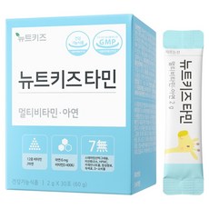 堅果 Kidstamine 複合維生素鋅, 30包, 1盒