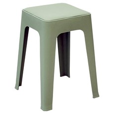 일상도구 사각 쿠션 스툴, 민트, 1개