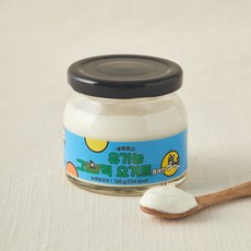 우유창고 유기가공식품 인증 그릭 요거트 플레인, 120g, 1개