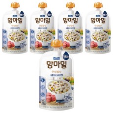 맘마밀 안심밥상 레토르트 이유식, 소불고기 가지진밥, 140g, 5개