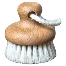 FALLER德國芙樂森詠木香 天然馬毛深層臉部按摩乾刷, 單一顏色, 1個, 1入