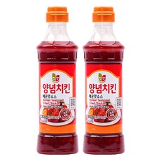 첫맛 양념치킨 매운맛소스, 440g, 2개