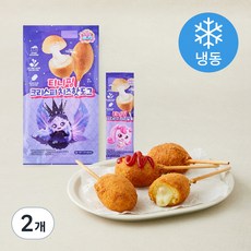 캐치티니핑 티니핑 치즈 핫도그 (냉동), 50g, 2개, 5개입