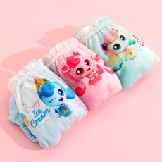 PremierFam 奇妙萌可 女童三角內褲 3件組 63363
