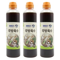 풍미로드 죽방육수, 600g, 3개