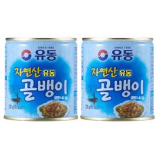 유동 자연산 골뱅이, 230g, 2개