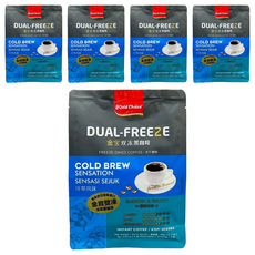 金寶 雙凍冷萃黑咖啡，30入，高科技凍乾技術，即沖即溶, 2g, 5袋