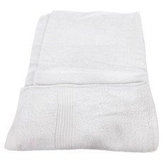 星紅織品 MIT歐風極緻厚感重磅飯店浴巾 100%棉 140x70公分, 白色, 1條