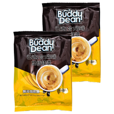 Buddy Dean 巴迪 二合一咖啡 雙倍特濃, 287.5g 無添加蔗糖, 11.5g, 25包, 2袋