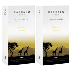 CARRARO 盧安達 RWANDA 咖啡膠囊 適用Nespresso Original 膠囊咖啡機, 5.5g, 10入, 2個