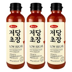 WOOMTREE 低糖韓式辣醬, 3個, 450g