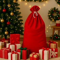 PARTYSHOW SHOW 聖誕節聖誕老人袋 超大型, 1個, 混合顏色