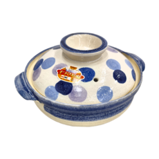 7號深型砂鍋 水玉, 陶瓷材質, 1.4L, 1個, 20cm