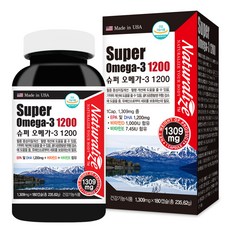 Naturalize Omega-3 1200膠囊, 180顆, 1罐