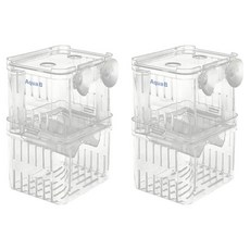 아쿠아비 아쿠아 물고기 분리형 부화통, 2개