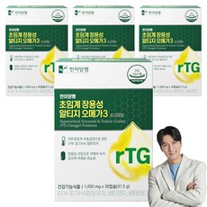 Hanmi Nutrition 超臨界腸溶性rTG Omega-3 31.5g, 4個, 30錠