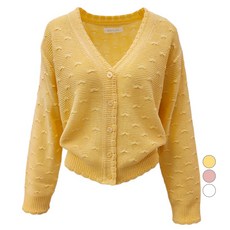 부루앤쥬디 여성용 나비리본 루즈핏 가디건 OQDCD501A