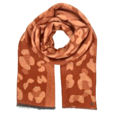 KOCOTREE 石墨烯點點圍巾，咖色，兒童保暖親膚圍脖，時尚百搭, 72.5 x 10cm