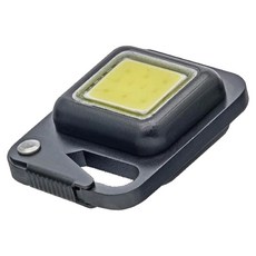 TRUE UTILITY 英國多功能充電型高亮度鈕扣LED照明燈 Buttonlite 吊卡版, 黑色, 1個