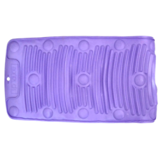 可折疊凹凸設計洗衣板 PVC材質, 隨機顏色, 1個