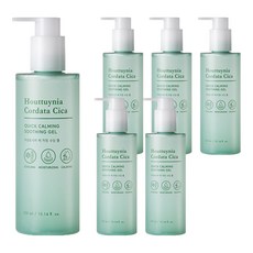 토니모리 어성초 시카 퀵카밍 수딩 젤, 6개, 300ml