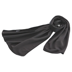 魔幻冷感運動冰涼巾, 30x100cm, 100%雙層冷感棉材質, 聚酯纖維 (滌綸), 灰色, 1條