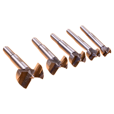 木工開孔用 平翼鑽尾 15~35mm 5個, 1組