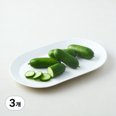친환경 미니오이, 5입, 3개