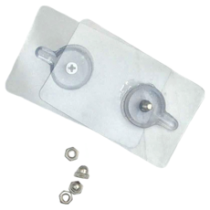 免釘無痕高承重螺絲貼片, 10mm, 1袋