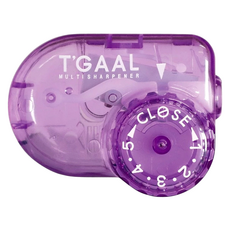 KUTSUWA 5段式 T'GAAL鉛筆削, 紫色, 1個