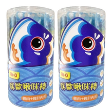 Me-O 咪歐 啾咪棒肉泥, 營養補充, 便攜設計, 多種口味, 條狀包裝, 雞肉 + 雞肝口味, 540g, 2罐