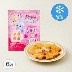 캐치티니핑 티니핑 치킨너겟 (냉동), 310g, 6개