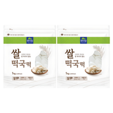 면사랑 쌀떡국떡, 1kg, 2개