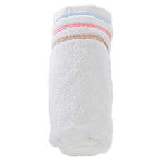 LIFE 來福牌 自然唯美毛巾 有機棉 34x78cm 台灣製, 白色, 1條