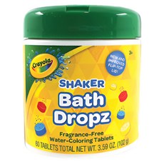 Crayola 繪兒樂 Bath Drop 入浴錠, 102g, 1罐