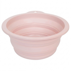 Kinyo 摺疊盆 LP-1541 大, 粉色, 1個