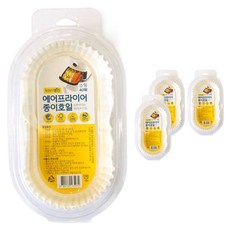 명진 에어프라이어 종이호일, 16.5cm, 40개입, 4개