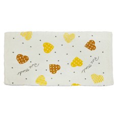 non no 儂儂 台灣印花100%棉毛巾 - 愛心 33x76cm, 12件