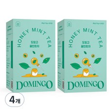 DOMINGO 蜂蜜薄荷茶包, 1.5g, 20包, 4盒