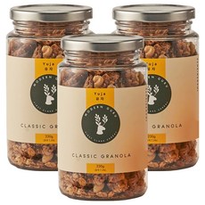 모던구루 클래식 유자 수제 그래놀라, 230g, 3개