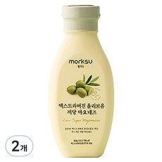 몽크슈 엑스트라버진 올리브유 저당 마요네즈, 260g, 2개