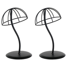 鐵製帽子展示架 半圓形 大, 單一顏色, 2個