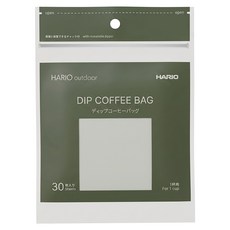 HARIO 好璃奧 日本製 V60 戶外用咖啡濾袋 30枚 1杯用 1組 O-DCB-1
