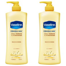 Vaseline 凡士林 深層潤膚露, 400ml, 2瓶, 2件