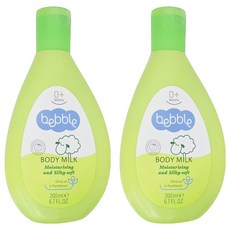 bebble 貝朵 橄欖滋養身體乳, 200ml, 清爽保濕, 適用於日常保養, 2瓶