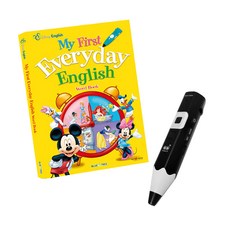 Rainbow B SayPen 太極筆 64GB 黑色 + 迪士尼生活英語辭典 My First Everyday EnGBlish Word Book 套組, 藍樹