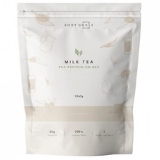 BODY GOALS 豌豆蛋白飲 馥郁奶茶, 1.86kg, 1包