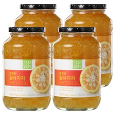 초록원 꿀유자차, 1kg, 1개입, 4개